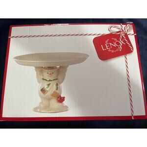NIB LENOX Holiday Happy‎ holly days treat bowl